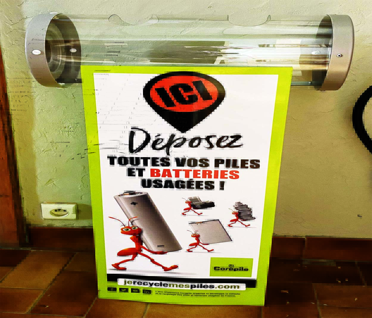 Lire la suite à propos de l’article Dépose de piles usagées