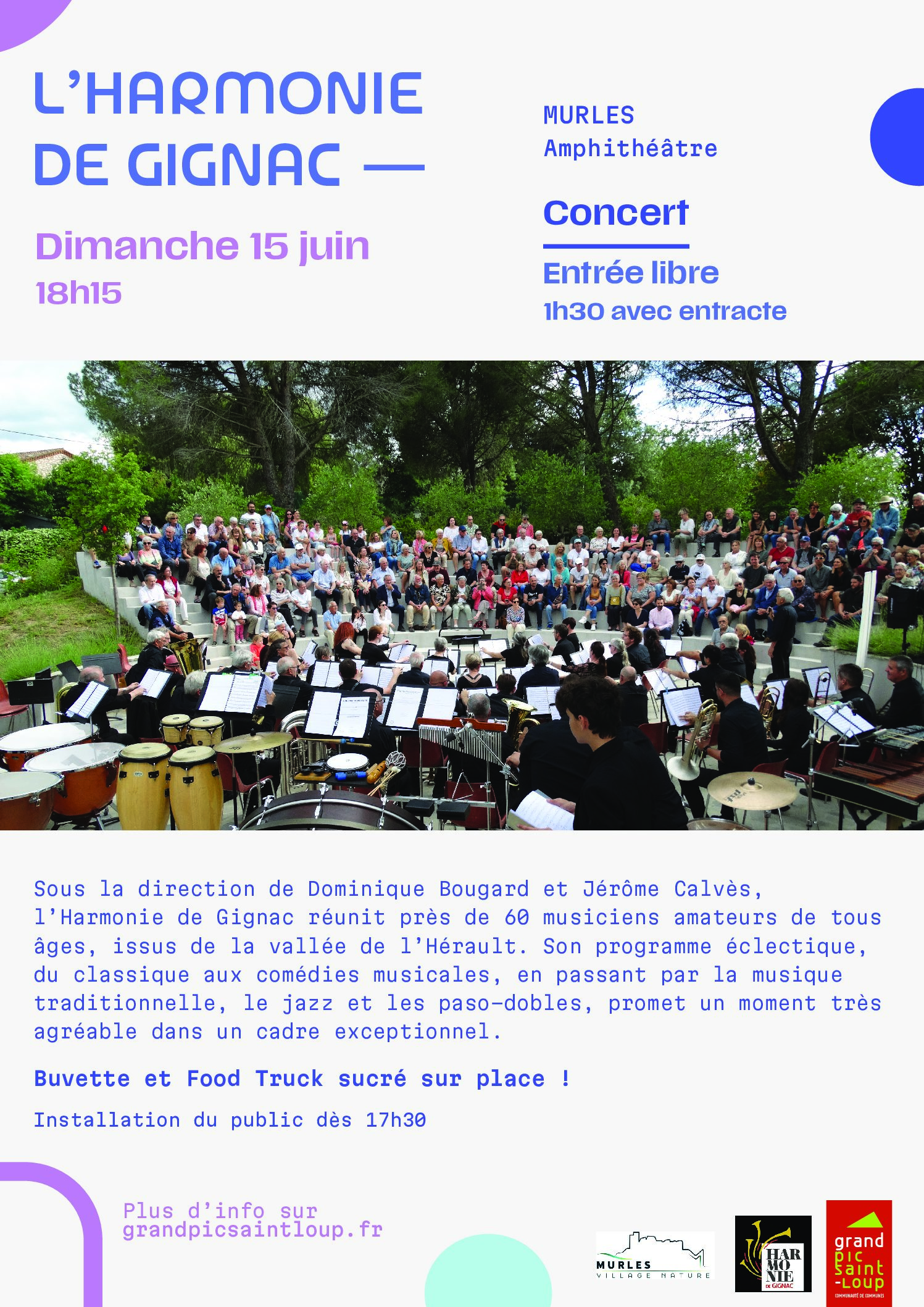 Lire la suite à propos de l’article Concert d’harmonie de Gignac